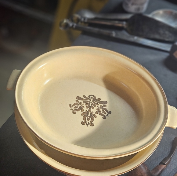 Vintage Tan Ceramic Dish - Picture 10 of 14